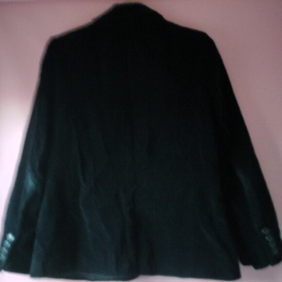 Vintage Black Velvet Blazer.  George Mosket, NY., Medium ? - Picture 2 of 3
